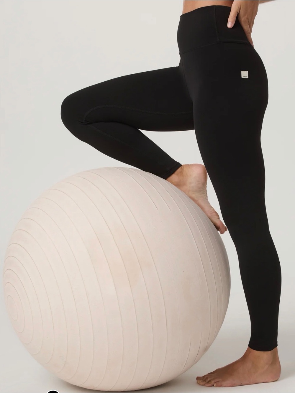 Vuori Black High-Rise Performance Leggings